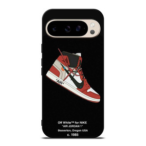 NIKE AIR JORDAN 1 OFF WHITE Google Pixel 9 Pro Case Cover NIKE AIR JORDAN 1 OFF WHITE Google Pixel 9 Pro Case Cover