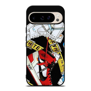 NIKE AIR JORDAN OFF WHITE COLLECTION Google Pixel 9 Pro Case Cover NIKE AIR JORDAN OFF WHITE COLLECTION Google Pixel 9 Pro Case Cover