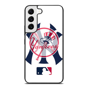 NEW YORK YANKEES LOGO BADGE  Samsung Galaxy S22 Case Cover NEW YORK YANKEES LOGO BADGE  Samsung Galaxy S22 Case Cover