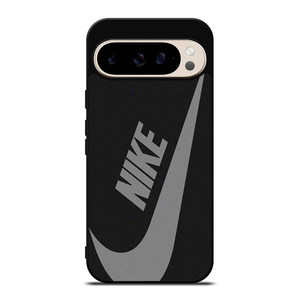 NIKE GREY BLACK LOGO Google Pixel 9 Pro Case Cover NIKE GREY BLACK LOGO Google Pixel 9 Pro Case Cover