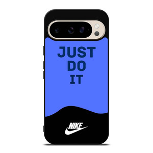 NIKE JUST DO IT SOLID BLUE Google Pixel 9 Pro Case Cover NIKE JUST DO IT SOLID BLUE Google Pixel 9 Pro Case Cover