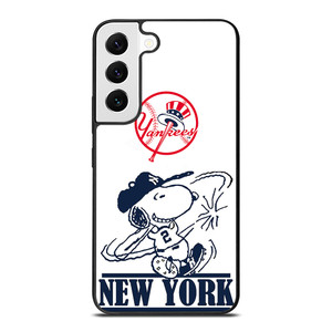 NEW YORK YANKEES SNOOPY BADGE Samsung Galaxy S22 Case Cover NEW YORK YANKEES SNOOPY BADGE Samsung Galaxy S22 Case Cover