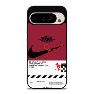 NIKE SWOOSH AIR JORDAN OFF WHITE Google Pixel 9 Pro Case Cover NIKE SWOOSH AIR JORDAN OFF WHITE Google Pixel 9 Pro Case Cover