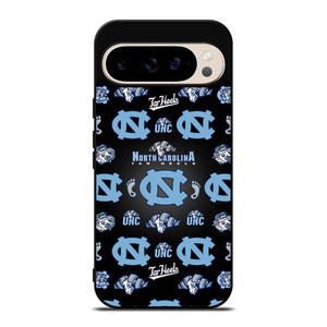 NORTH CAROLINA TAR HEELS LOGO PATTERN Google Pixel 9 Pro Case Cover NORTH CAROLINA TAR HEELS LOGO PATTERN Google Pixel 9 Pro Case Cover