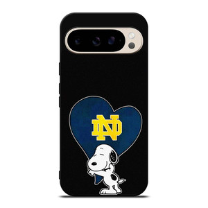 NOTRE DAME FIGHTING IRISH SNOOPY Google Pixel 9 Pro Case Cover NOTRE DAME FIGHTING IRISH SNOOPY Google Pixel 9 Pro Case Cover