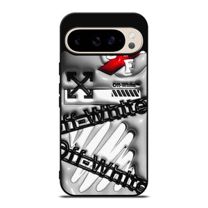 OFF WHITE 3D ART Google Pixel 9 Pro Case Cover OFF WHITE 3D ART Google Pixel 9 Pro Case Cover