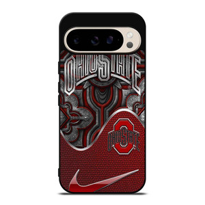 OHIO STATE BUCKEYES METAL EMBLEM Google Pixel 9 Pro Case Cover OHIO STATE BUCKEYES METAL EMBLEM Google Pixel 9 Pro Case Cover