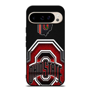 OHIO STATE BUCKEYES SYMBOL METAL Google Pixel 9 Pro Case Cover OHIO STATE BUCKEYES SYMBOL METAL Google Pixel 9 Pro Case Cover