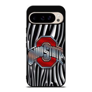 OHIO STATE FOOTBALL METAL ABSTRACT LOGO Google Pixel 9 Pro Case Cover OHIO STATE FOOTBALL METAL ABSTRACT LOGO Google Pixel 9 Pro Case Cover