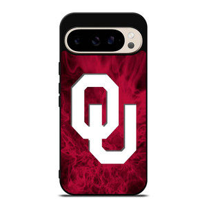 OKLAHOMA SOONERS SMOKED LOGO Google Pixel 9 Pro Case Cover OKLAHOMA SOONERS SMOKED LOGO Google Pixel 9 Pro Case Cover