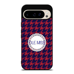 OLE MISS REBELS FOOTBALL PATTERN Google Pixel 9 Pro Case Cover OLE MISS REBELS FOOTBALL PATTERN Google Pixel 9 Pro Case Cover