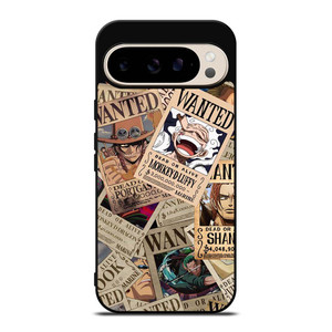 ONE PIECE POSTER WANTED COLLAGE Google Pixel 9 Pro Case Cover ONE PIECE POSTER WANTED COLLAGE Google Pixel 9 Pro Case Cover