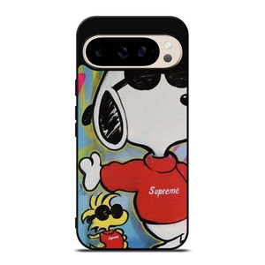 PEANUTS SNOOPY SUPREME Google Pixel 9 Pro Case Cover PEANUTS SNOOPY SUPREME Google Pixel 9 Pro Case Cover