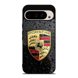 PORSCHE WET EMBLEM Google Pixel 9 Pro Case Cover PORSCHE WET EMBLEM Google Pixel 9 Pro Case Cover