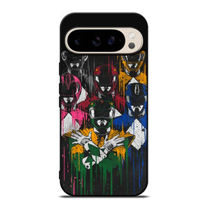 POWER RANGERS BRUSHED ART Google Pixel 9 Pro Case Cover POWER RANGERS BRUSHED ART Google Pixel 9 Pro Case Cover