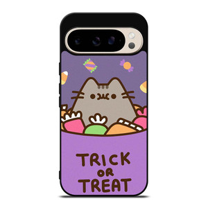 PUSHEEN THE CAT HALLOWEEN TRICK OR TREAT Google Pixel 9 Pro Case Cover PUSHEEN THE CAT HALLOWEEN TRICK OR TREAT Google Pixel 9 Pro Case Cover