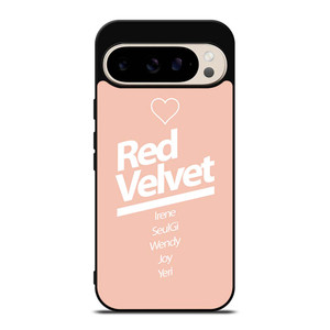 RED VELVET KPOP LOGO Google Pixel 9 Pro Case Cover RED VELVET KPOP LOGO Google Pixel 9 Pro Case Cover