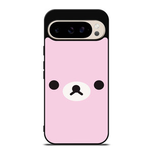 RILAKKUMA BEAR PINK MINIMALIST Google Pixel 9 Pro Case Cover RILAKKUMA BEAR PINK MINIMALIST Google Pixel 9 Pro Case Cover
