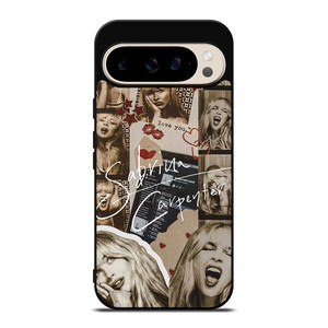 SABRINA CARPENTER BROWN COLLAGE Google Pixel 9 Pro Case Cover