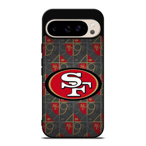 SAN FRANCISCO 49ERS LOGO PATTERN Google Pixel 9 Pro Case Cover SAN FRANCISCO 49ERS LOGO PATTERN Google Pixel 9 Pro Case Cover