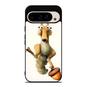 SCRAT ICE AGE CARTOON HANGING Google Pixel 9 Pro Case Cover SCRAT ICE AGE CARTOON HANGING Google Pixel 9 Pro Case Cover