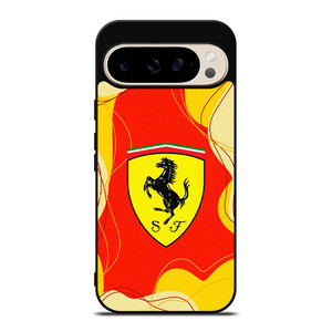 SCUDERIA FERRARI AESTHETIC LOGO Google Pixel 9 Pro Case Cover SCUDERIA FERRARI AESTHETIC LOGO Google Pixel 9 Pro Case Cover