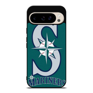 SEATTLE MARINERS BASEBALL TEAM LOGO Google Pixel 9 Pro Case Cover SEATTLE MARINERS BASEBALL TEAM LOGO Google Pixel 9 Pro Case Cover