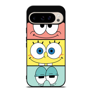SPONGEBOB PATRICK SQUIDWARD CARTOON Google Pixel 9 Pro Case Cover SPONGEBOB PATRICK SQUIDWARD CARTOON Google Pixel 9 Pro Case Cover