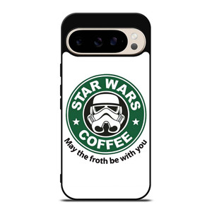 STARBUCKS COFFEE STAR WARS MAY THE FROTH BE WITH YOU Google Pixel 9 Pro Case Cover