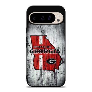 STATE OF GEORGIA WOOD SIGN Google Pixel 9 Pro Case Cover