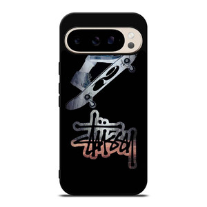 STUSSY SKATEBOARD LOGO Google Pixel 9 Pro Case Cover STUSSY SKATEBOARD LOGO Google Pixel 9 Pro Case Cover
