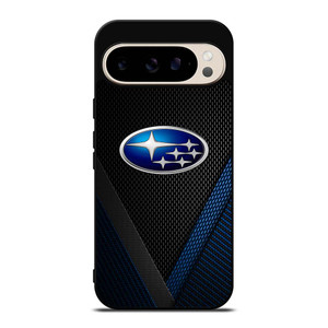 SUBARU BLUE CARBON EMBLEM Google Pixel 9 Pro Case Cover SUBARU BLUE CARBON EMBLEM Google Pixel 9 Pro Case Cover