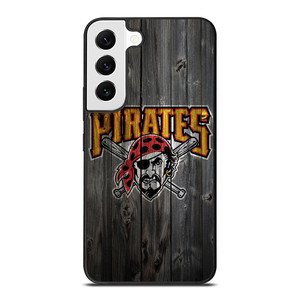 PITTSBURGH PIRATES WOOD LOGO Samsung Galaxy S22 Case Cover PITTSBURGH PIRATES WOOD LOGO Samsung Galaxy S22 Case Cover