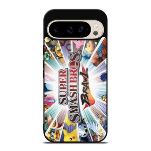 SUPER SMASH BROSH BRAWL LOGO Google Pixel 9 Pro Case Cover