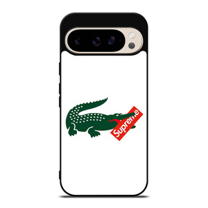 SUPREME LACOSTE COLLAB Google Pixel 9 Pro Case Cover SUPREME LACOSTE COLLAB Google Pixel 9 Pro Case Cover