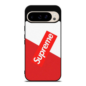 SUPREME SLICED LOGO Google Pixel 9 Pro Case Cover SUPREME SLICED LOGO Google Pixel 9 Pro Case Cover