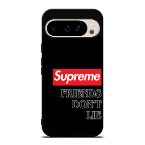 SUPREME STRANGER THINGS FRIENDS DONT LIE Google Pixel 9 Pro Case Cover SUPREME STRANGER THINGS FRIENDS DONT LIE Google Pixel 9 Pro Case Cover