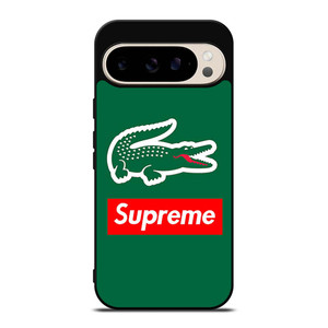 SUPREME X LACOSTE LOGO Google Pixel 9 Pro Case Cover SUPREME X LACOSTE LOGO Google Pixel 9 Pro Case Cover