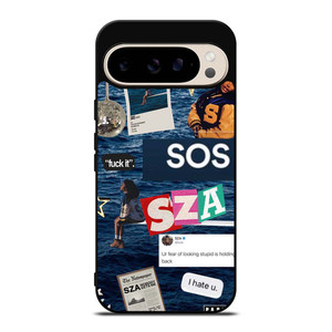 SZA SOS ALBUM COLLAGE Google Pixel 9 Pro Case Cover SZA SOS ALBUM COLLAGE Google Pixel 9 Pro Case Cover