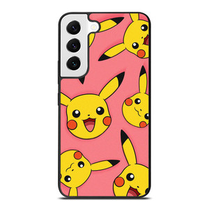 POKEMON SMILING PIKACHU PINK Samsung Galaxy S22 Case Cover POKEMON SMILING PIKACHU PINK Samsung Galaxy S22 Case Cover