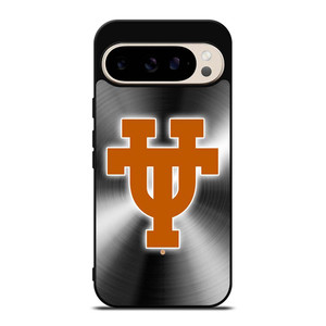 TEXAS LONGHORNS METAL LOGO Google Pixel 9 Pro Case Cover TEXAS LONGHORNS METAL LOGO Google Pixel 9 Pro Case Cover