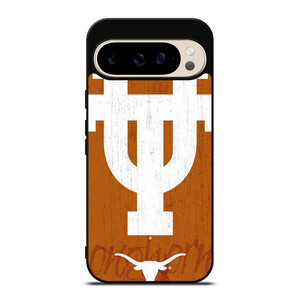 TEXAS LONGHORNS RUSTY SYMBOL Google Pixel 9 Pro Case Cover TEXAS LONGHORNS RUSTY SYMBOL Google Pixel 9 Pro Case Cover