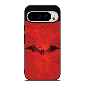 THE BATMAN RED LOGO Google Pixel 9 Pro Case Cover THE BATMAN RED LOGO Google Pixel 9 Pro Case Cover