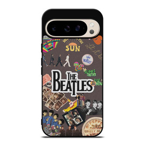 THE BEATLES ROCK BAND COLLAGE Google Pixel 9 Pro Case Cover THE BEATLES ROCK BAND COLLAGE Google Pixel 9 Pro Case Cover