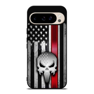 THE PUNISHER AMERICAN FLAG METAL Google Pixel 9 Pro Case Cover