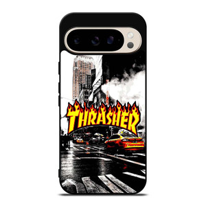 THRASHER SKATEBOARD NEW YORK LOGO Google Pixel 9 Pro Case Cover
