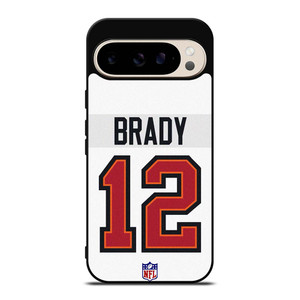 TOM BRADY TAMPA BAY BUCCANEERS WHITE KIT Google Pixel 9 Pro Case Cover