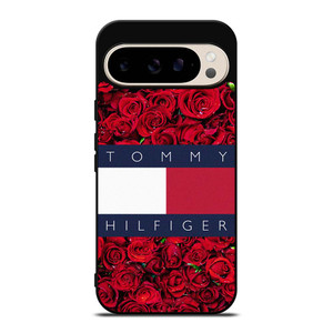 TOMMY HILFIGER ROSES LOGO Google Pixel 9 Pro Case Cover TOMMY HILFIGER ROSES LOGO Google Pixel 9 Pro Case Cover