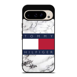 TOMMY HILFIGER WHITE MARBLE Google Pixel 9 Pro Case Cover TOMMY HILFIGER WHITE MARBLE Google Pixel 9 Pro Case Cover