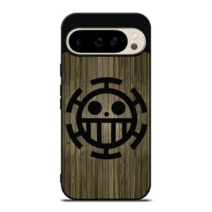 TRAFALGAR LAW ONE PIECE WOOD SYMBOL Google Pixel 9 Pro Case Cover